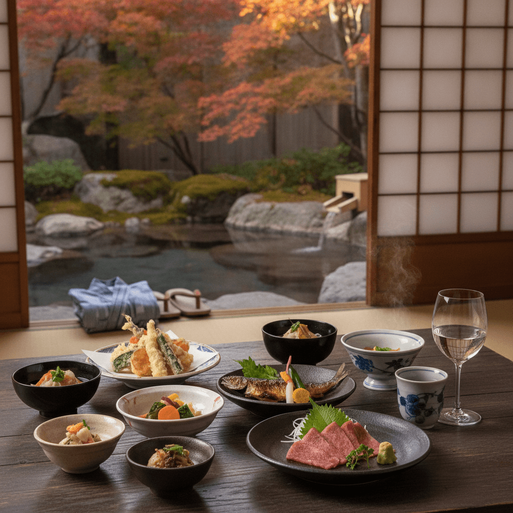 甲府の温泉旅館で地元食材と贅沢な時間を過ごすには?地域共創型ガストロノミーガイド