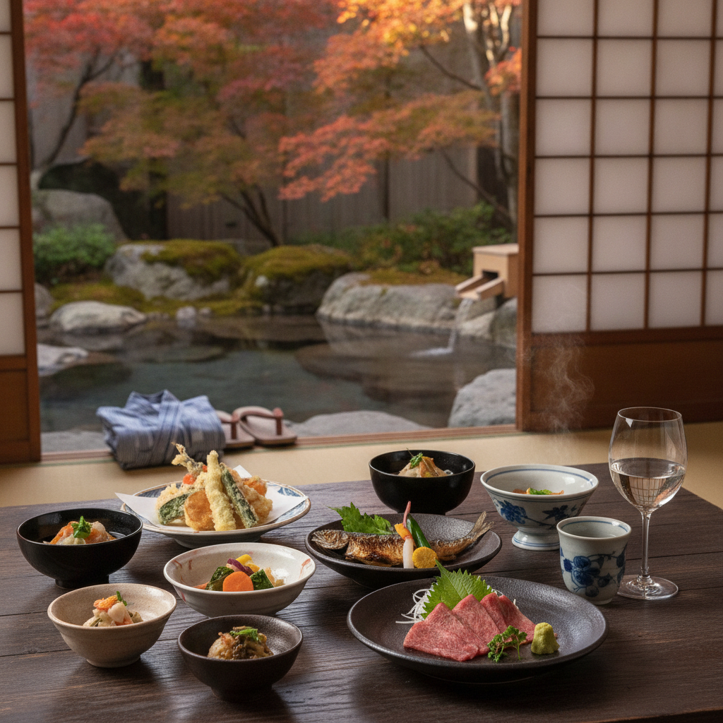 甲府の温泉旅館で地元食材と贅沢な時間を過ごすには?地域共創型ガストロノミーガイド